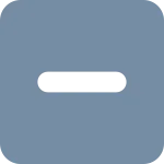 Minus Square SVG Icon